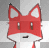 happy fox