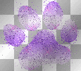 Purple Paw Print Purple Paw Print