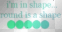 rounds a shape