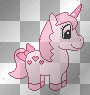 pink sparkaly unicorn