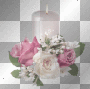 rose candle