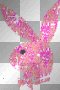 pink playboy head
