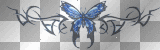 Tribal Glitter Butterfly