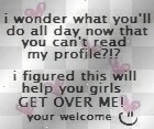 get over me