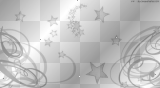 grey swirls and stars background