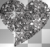 silver heart
