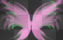 neon butterfly