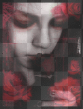 girl, red, love, friends, happy, sad, gothic