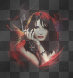 Hot, Woman, Smoking, Friends, Fun, Happy, Gothic, Cross, Love