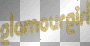 Gold Glitter Glamour Girl