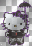 Hello Kitty Goth