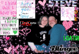 Grafica con effetti glitter