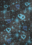 Blue Hearts Glitter