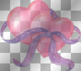 pink purple animated hearts