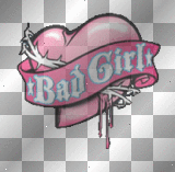 BAD GIRL PINK HEART