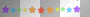 rainbow stars