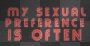 My Sexual Preference
