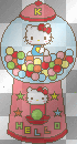 Hello Kitty Gum Machine