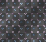 Pink & Blu Heartz