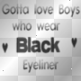 emo boys wear eyeliner