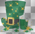 Leprechaun's hat and Green Beer