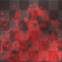 red flames