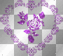 Purple Heart Glitter