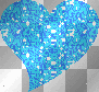 BLU3 GLiiTT3R H3ART