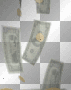 falling money