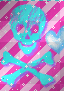 skull glitter