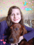 Me with my dog!