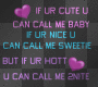 If Your Cute
