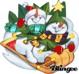 snowkids on a sled