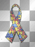 Autism ribbon