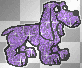 Purple dog