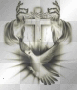 cross and dove