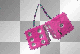 pink fuzzy dice