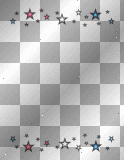 July 4th Stars Frame - Vertical