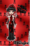goth girl doll blinkie