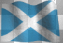 3D Flag Of Scotland