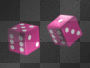 Pink dice