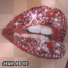 jeweled up in red