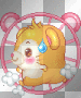 cartoon hampster