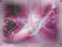 pink star background