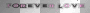 pink black animated forever love words
