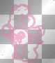 Flashing care bear
