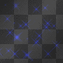 blue glitter