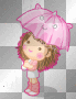 girl with umbrella