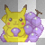 Pikachu Eating Grapes
