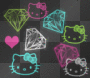 DiAMONDS;HELLOKiTTY;&&HEARTS